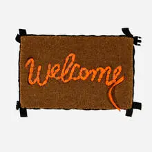Banksy, Welcome Mat (#3130), 2021, mixed media
