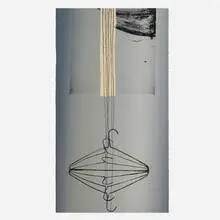 Coathanger III by Al Taylor, 1990, lithograph in colors on tan BFK Rives, sold May 2024