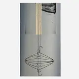 Al Taylor, Coathanger III, 1990, lithograph in colors on tan BFK Rives