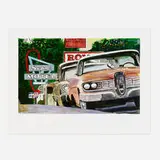 Bob Dylan, Classic Car Show, Cleveland, OH (from The Beaten Path series), 2016, giclée print in colors on Hahnemühle 350gsm Museum Etching