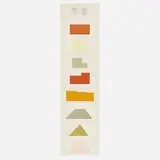 Robert Mangold, A Book of Silk Screen Prints— Multiple Panel Paintings, Edition A, 1977, screenprint in colors on Fabriano Cotton