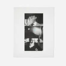 Zorro (Two Gestures and One Mark) by John Baldessari, 1998, offset lithograph and screenprint on Arches 88, sold May 2024