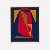 Zombor by Victor Vasarely, 1982, screenprint in colors, sold May 2024