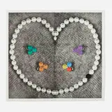 John Baldessari, Heart (with Pearls) (from the Independent Curators Incorporated 15th Anniversary Print portfolio)