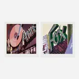 Robert Cottingham, Two works from the American Signs portfolio, 2009, screenprint in colors