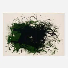 Joan Mitchell, Untitled (from the One Cent Life portfolio), 1964, offset lithograph in colors