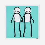Stik, Holding Hands (Teal)