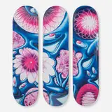 Kenny Scharf, Micro Stellar (tripytch)