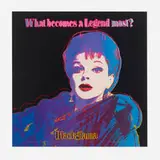Blackglama (Judy Garland) (from the Ads portfolio) by Andy Warhol, 1985, screenprint in colors on Lenox Museum board, sold May 2024