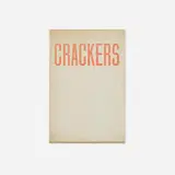 Ed Ruscha, Crackers, lithograph