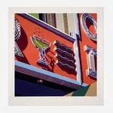 Robert Cottingham, Champange (from the American Signs portfolio), 2009, screenprint in colors