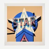 Robert Cottingham, Star (from the American Signs portfolio), 2009, screenprint in colors