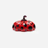 Naoshima Pumpkin by Yayoi Kusama, 2019, lacquered resin, sold May 2024