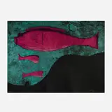 Rufino Tamayo, Peces (from the Rufino Tamayo 15 litografias 1973 series)