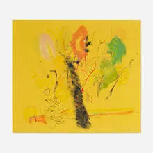 Lamar Briggs, Abstract Composition, mixed media on paper