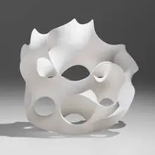 Eva Hild, Complex D, 2003, white stoneware
