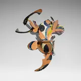Betty Woodman, Balustrade Relief Vase 35