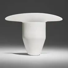 Ruth Duckworth, Untitled, 1986, bisque porcelain in two parts