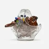David Gilhooly, Jelly Belly Bear in Basket