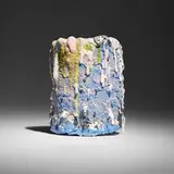 Brian Rochefort, Untitled, c. 2017, ceramic, glaze, glass fragments