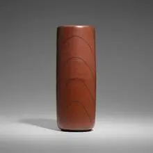 Large vase by Harrison McIntosh, 1982, glazed stoneware, sold Jun 2025