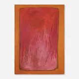 Rex Ashlock, Red Field, 1963, oil on canvas