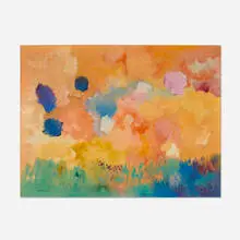 Ralph Rosenborg, American Landscape: A Summer Day, 1969, oil on canvas