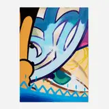 John Matos, Stamped, 2007, acrylic and spray paint on canvas