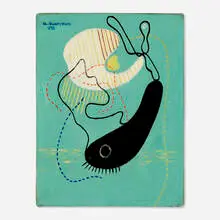Charles Biederman, Untitled, 1935, oil on canvas