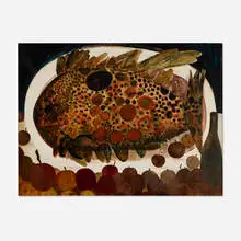 René Brô, Untitled, 1967, oil on canvas