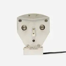 Gérard Haas, Head (from the Timescapes: LED Chronotype Light Sculpture series), 1970-79, aluminum, light bulbs, plastic