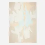 Zak Prekop, Blue Transparency, 2012, oil and paper on canvas
