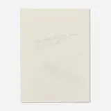 Untitled (They reduce the more complex..) by Raymond Pettibon, 1998, graphite on printed paper (double-sided), sold Jun 2025