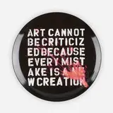 Thierry Guetta, Art Cannot Be Criticized, glazed bone china