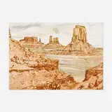 Philip Pearlstein, Monument Valley