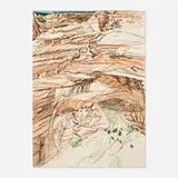 Philip Pearlstein, Mummy Cave Ruins at Canyon de Chelly