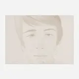 Alex Katz, Vincent (from the Prints for Phoenix House portfolio), 1972, lithograph in colors on Arches