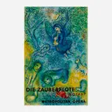 Marc Chagall, Die Zauberflöte, 1967, lithograph in colors