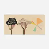 James Rosenquist, Head Stand, 1977, lithograph in colors on Okawara