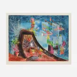 Roberto Sebastian Matta, The Opressors Les Oprime, 1983, lithograph in colors