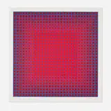 Julian Stanczak, Compounded Red