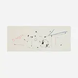 Robert Motherwell, Through Black Emerge Purified, 1983, lithograph in colors on TGL handmade
