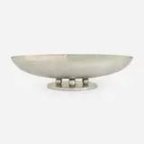 Palmer Smith, Centerpiece, c. 1935, hand-hammered aluminum