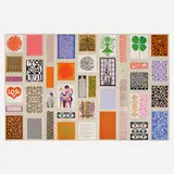 Alexander Girard, Environmental Enrichment Panels promotional poster, 1972, offset lithograph in colors