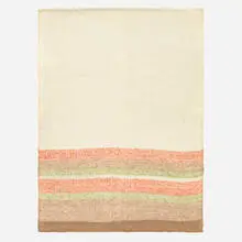 Maria Kipp, Textile 9900B-6556, c. 1955, wool, cotton, linen