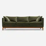 Henry Michael Dunbar, Sofa, c. 1955, upholstery, walnut