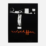 Emerson Woelffer, Untitled, 1955, screenprint in colors