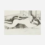 Matt Keegan, Untitled (Melting #1), 2004, graphite on paper