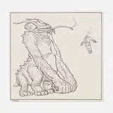 Geof Darrow, Untitled, ink on vellum