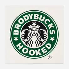 Adrien Brody, Hooked, 2016, screenprint in colors on paper laid to plywood